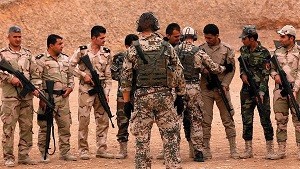 military connection: kurds