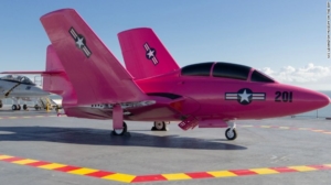 pink plane