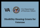 housing grants for disabled veterans