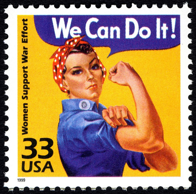 Rosie the Riveter stamp